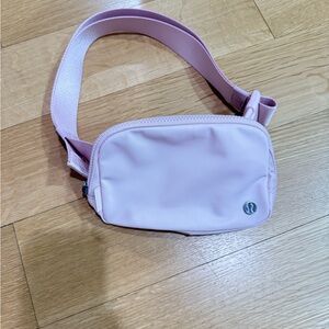 Lululemon pink belt bag NEVER WORN